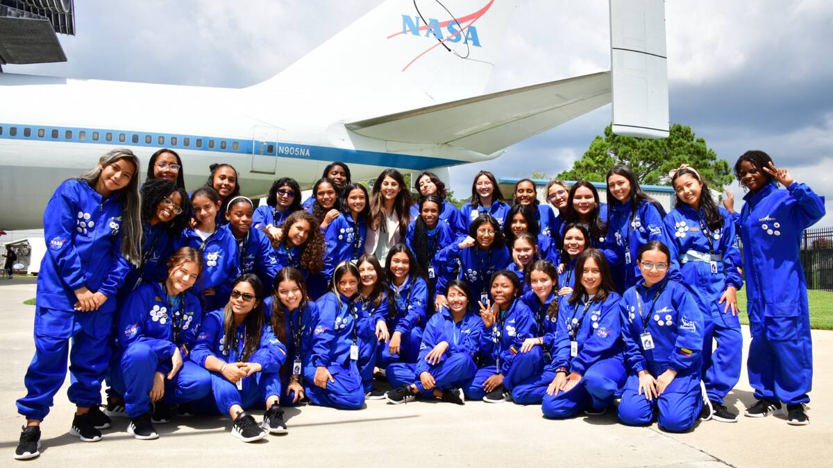 Ella es astronauta