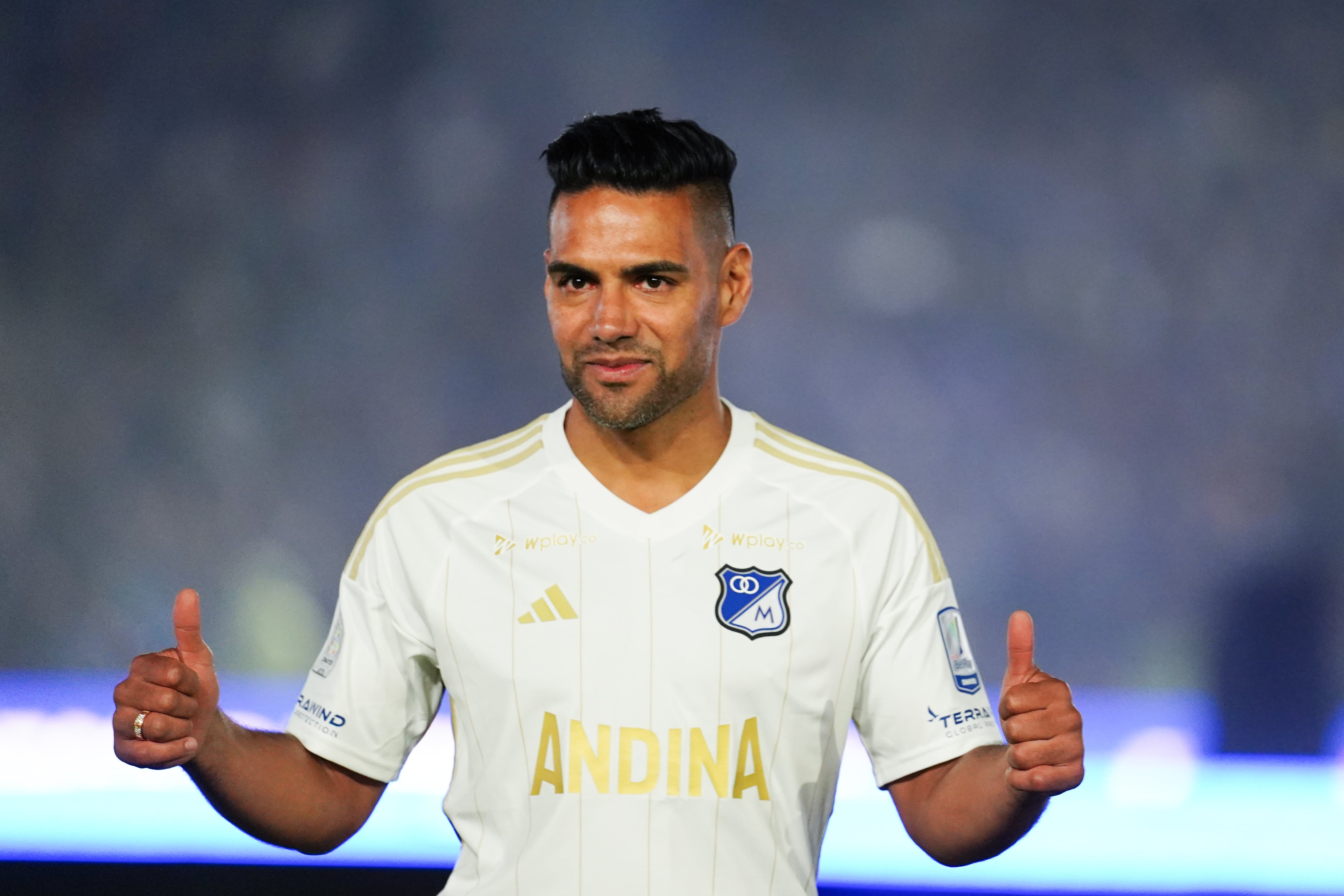 Falcao se estrenaría oficialmente con Millonarios en El Campín. (Photo by Andres Rot/Getty Images)