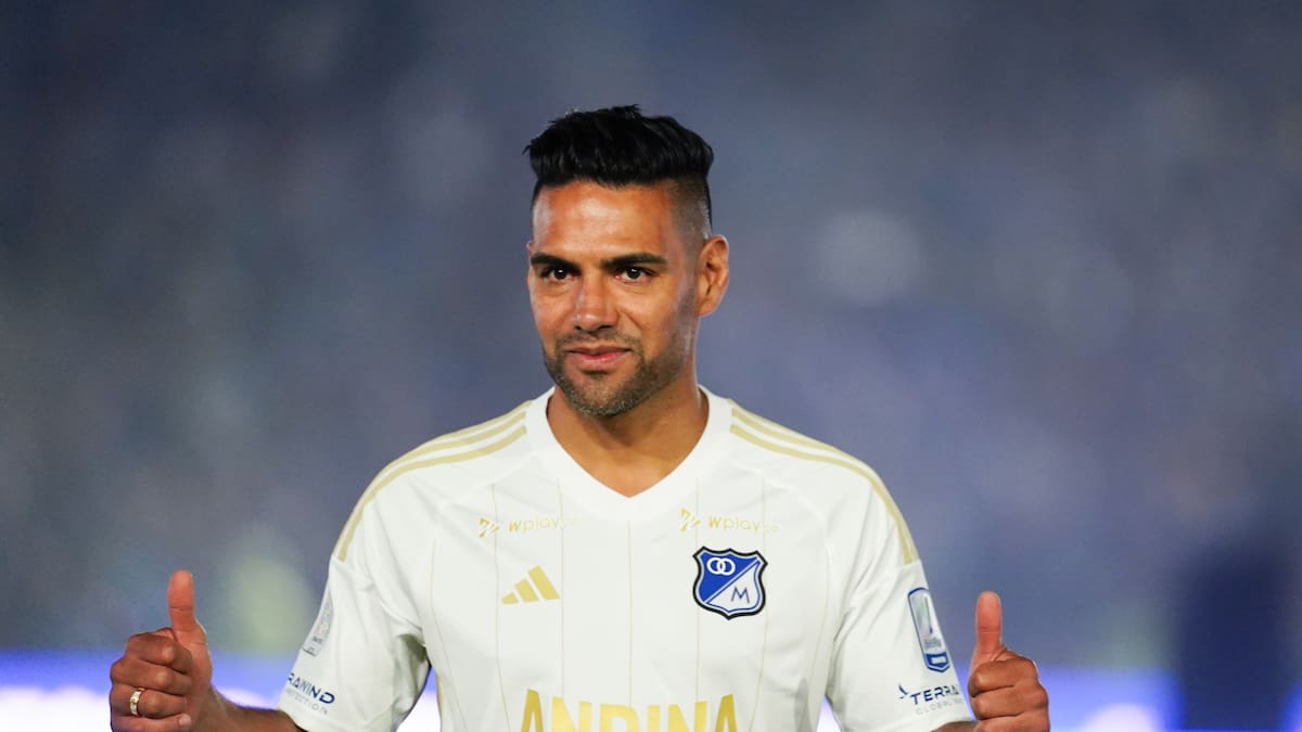 Millonarios confirma la continuidad de Radamel Falcao García