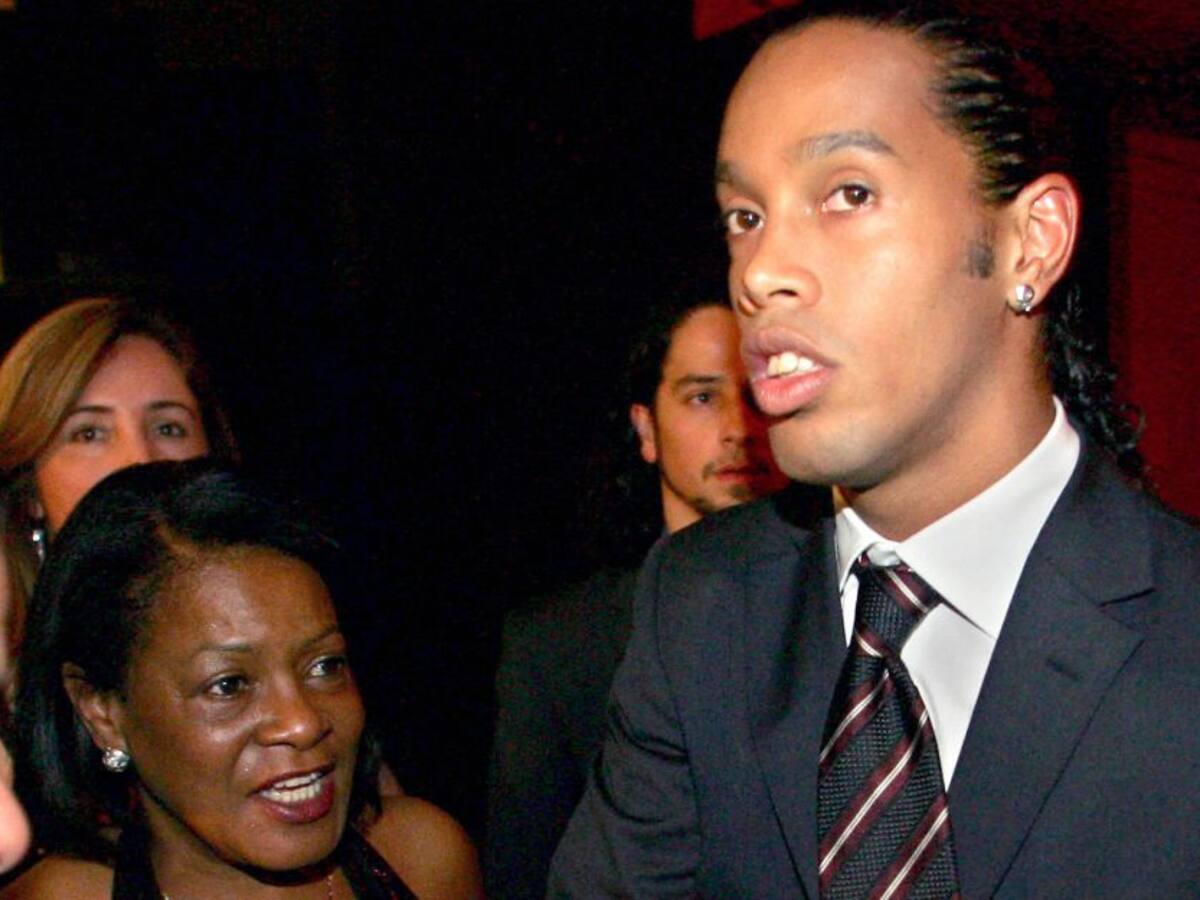Falleció la madre de Ronaldinho por COVID-19