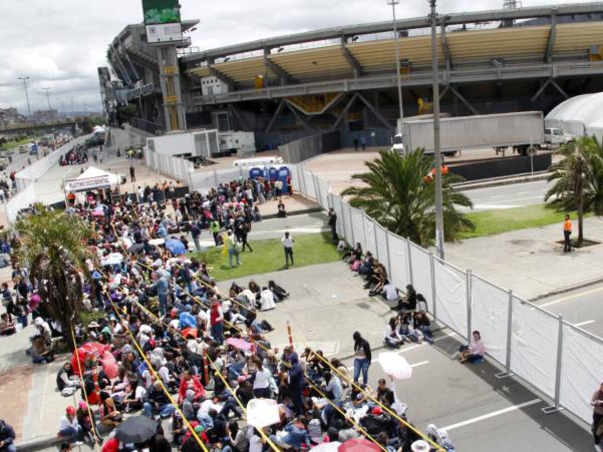 Más de 29 millones de dólares al año mueven conciertos en Bogotá