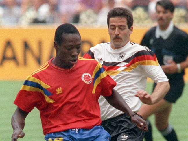 Freddy Rincón gol a Alemania en Italia 90