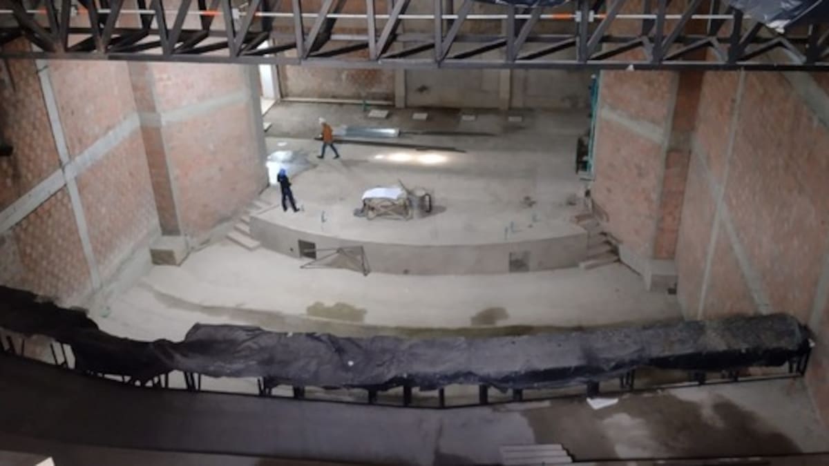 Denuncian nuevos retrasos en la entrega del teatro municipal de Santa Rosa de Cabal