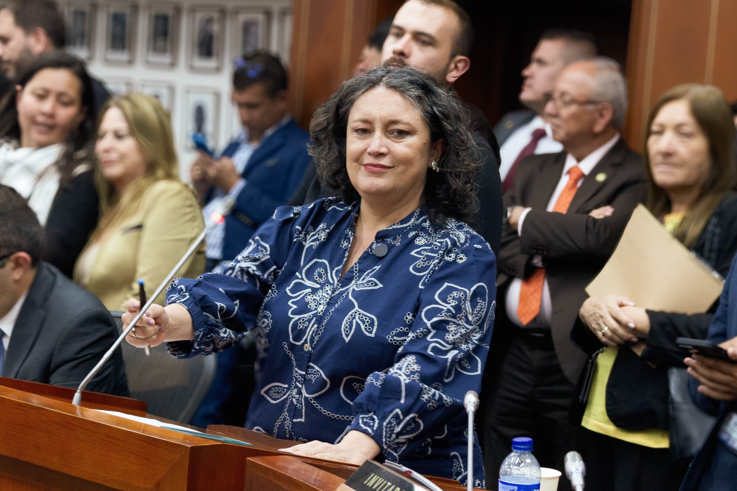 Angélica Lozano. Foto: Cortesía