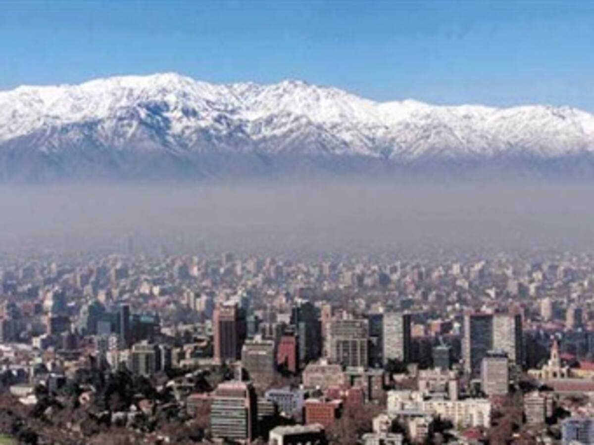 Decretan preemergencia ambiental en Santiago de Chile por alta contaminación