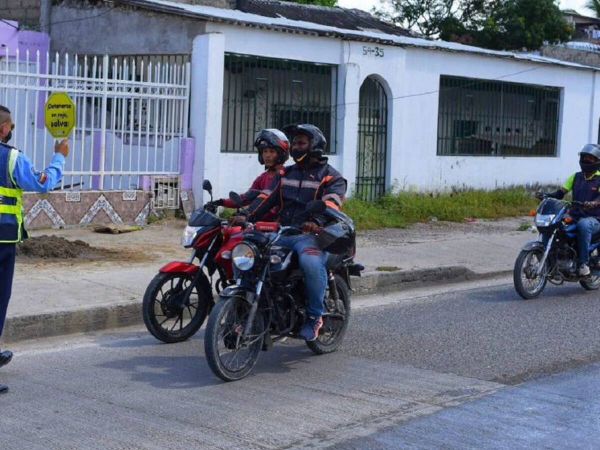 En Cartagena campaña promueve uso del casco para frenar accidentalidad