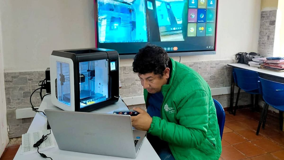Docentes de Boyacá se capacitan en impresión 3D