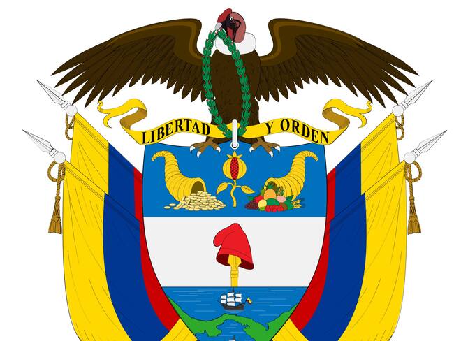 Escudo de Colombia (Foto vía Getty Images)