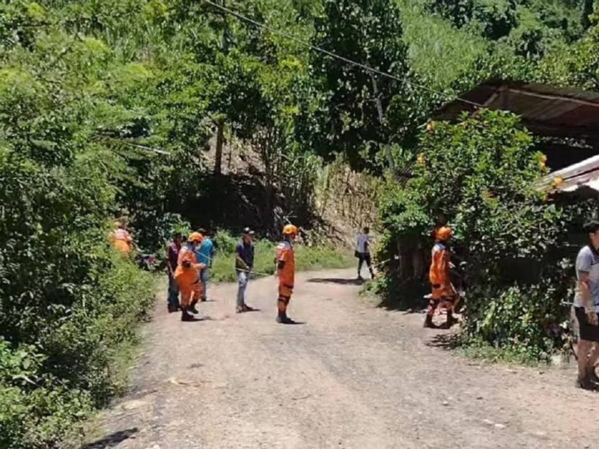 Tres mujeres fallecieron sepultadas por una roca en Cucutilla