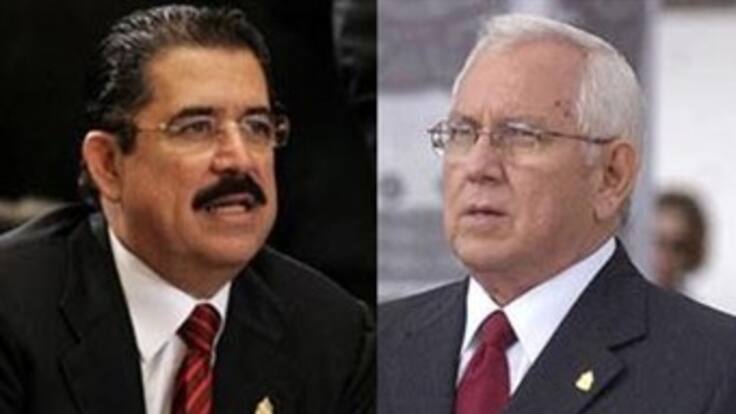 Micheletti le pide a Zelaya que desista de su 'pretensión de provocar violencia' al regresar a Honduras