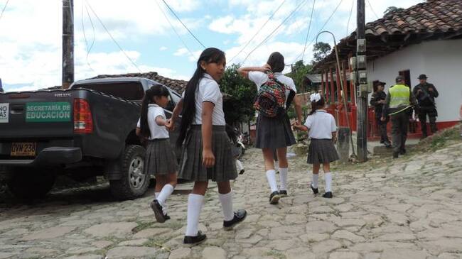 En Caldas buscan a los estudiantes