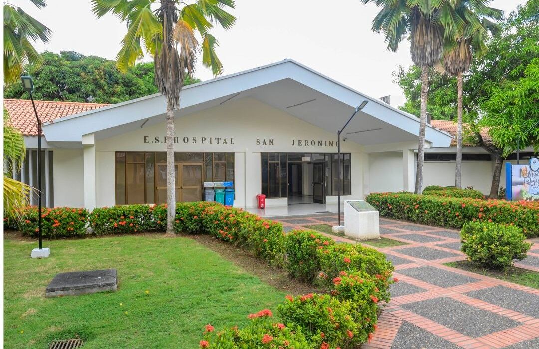 Hospital San Jerónimo de Montería, centro de salud de referencia para Córdoba.