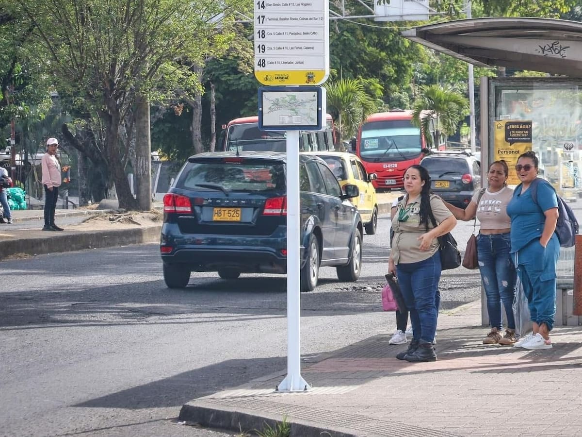 Ibagué pone en marcha plan piloto para el uso obligatorio de paraderos de buseta