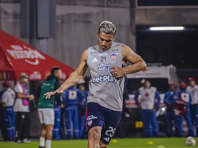 Teófilo Gutiérrez, delantero del Junior / Twitter: @JuniorClubSA.