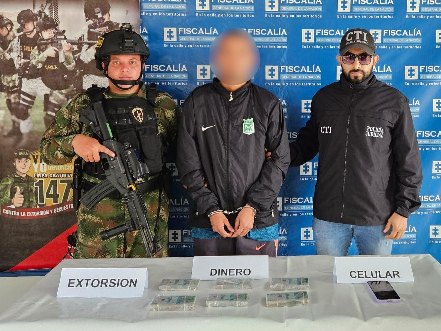 Alias Orejas integrante de Los Caparros- foto Ejército