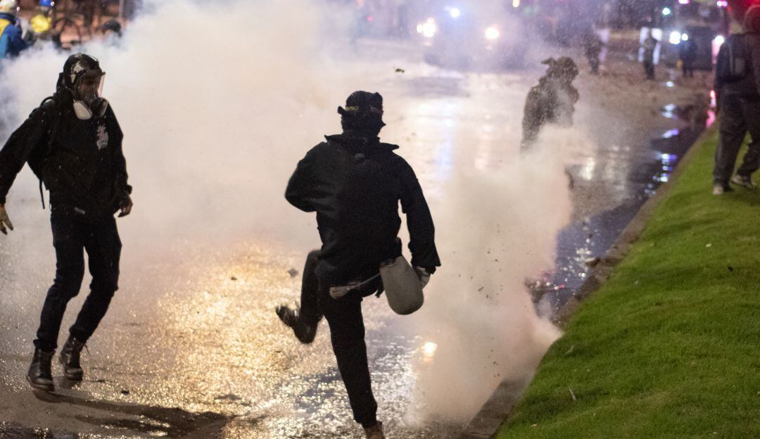 Manifestaciones en Bogotá