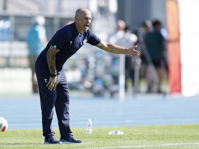 NEW YORK - Uzbekistan manager Fabio Cannavaro during the friendly international match between the Netherlands and Uzbekistan at Icahn Stadium on June 8, 2026, in New York, United States. MAURICE VAN STEEN / ANP (Photo by ANP via Getty Images)