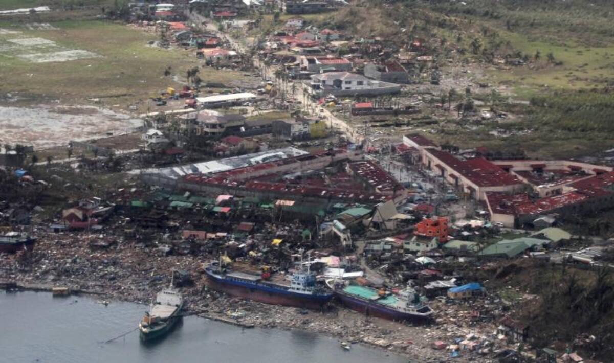 Aspectos de las zonas devastadas por el tifón que durante el fin de semana azotó a Filipinas, hecho que movió a la comunidad internacional a enviar ayuda a millones de afectados.