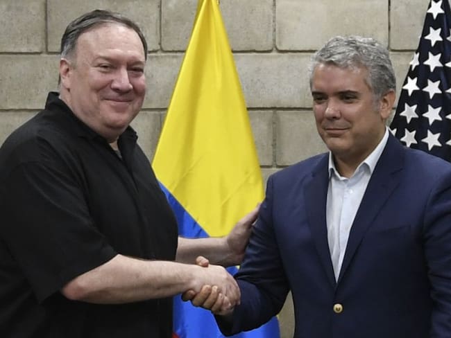 Duque y Pompeo hablaron sobre Venezuela, Iota y COVID-19
