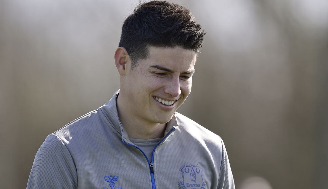 James Rodríguez, el mejor jugador colombiano de la década, según Everton FC