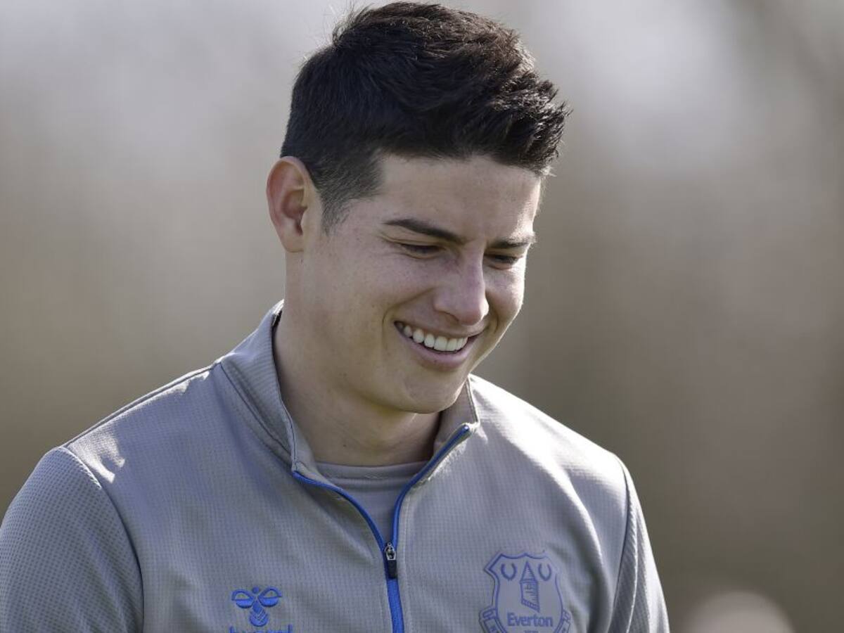 James Rodríguez, el mejor jugador colombiano de la década, según Everton FC
