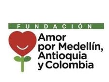 Logo de la institución. Foto: Fundación Amor por Medellín, Antioquia y Colombia. 