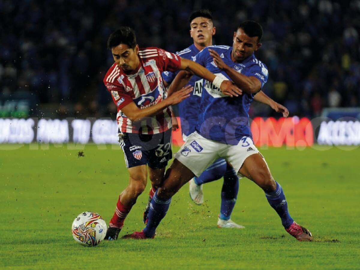 Millonarios, con uno menos, venció agónicamente al Junior: golazo de Mackalister