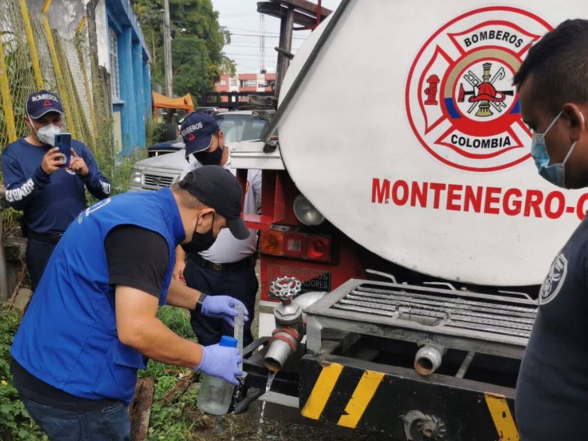 El municipio de Montenegro otra vez sin agua