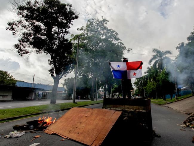 Protestas en Panamá.