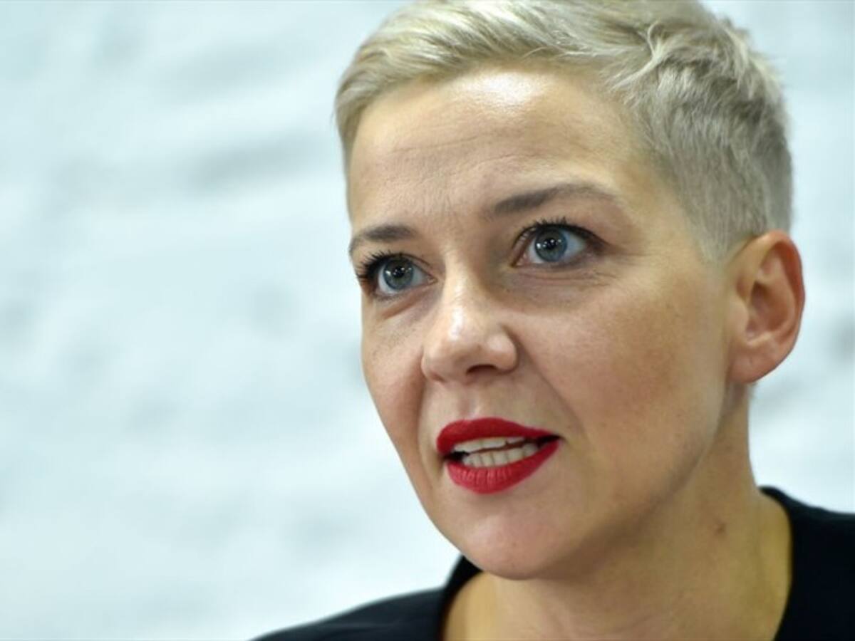 María Kolesnikova, opositora bielorrusa, fue detenida en la frontera con Ucrania
