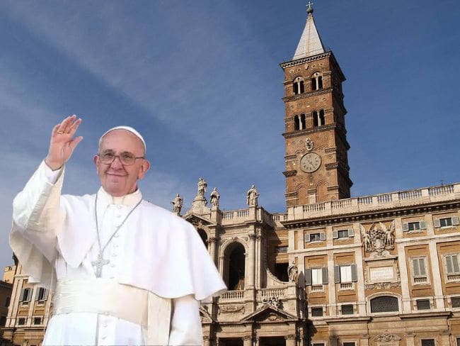 ¿Quién es la virgen que inspiró la Basílica Santa María La Mayor, lugar donde fue sepultado el Papa?