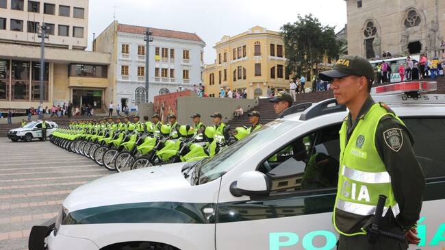 Parque automotor Policía
