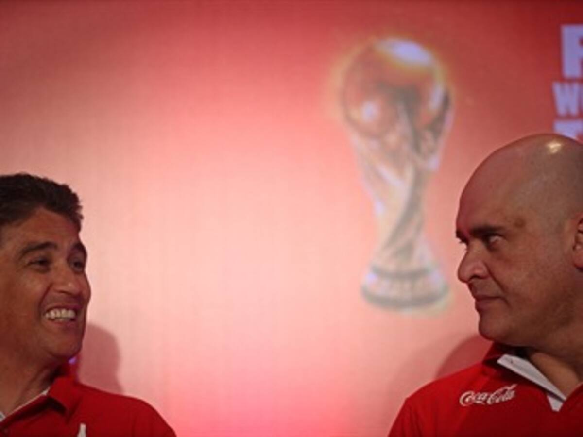 Zagallo, Rivelino y Bebeto en la Gira de la Copa del Mundo de Brasil 2014