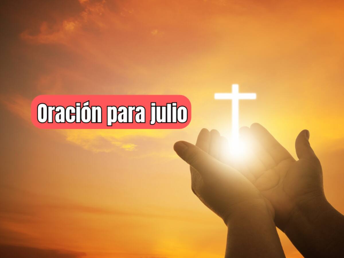 Oración de bendición más poderosa para el mes de julio; encienda una veladora blanca