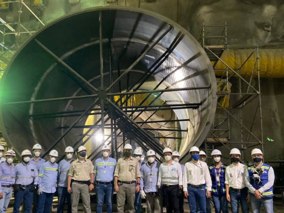 Hidroituango comenzó el montaje la primera unidad generadora de energía