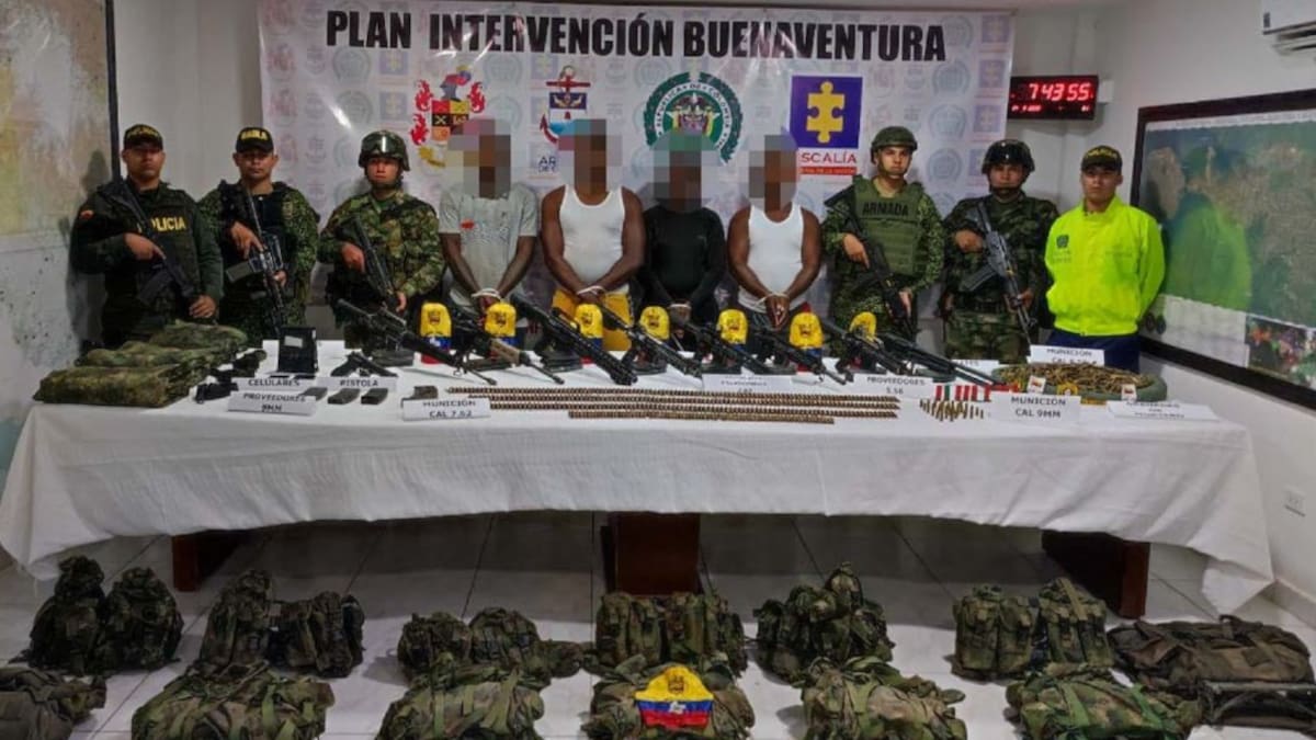 Armada recupera seis menores de edad, víctimas de reclutamiento forzado