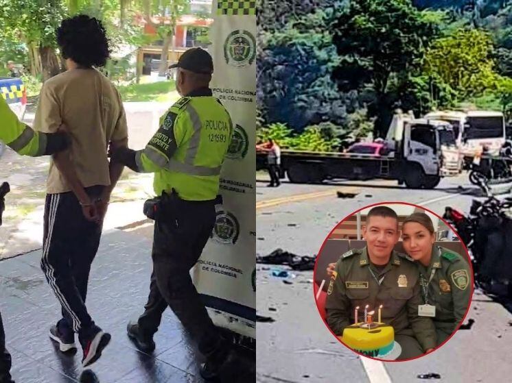 El presunto responsable dio como resultado grado dos en la prueba de alcoholemia.