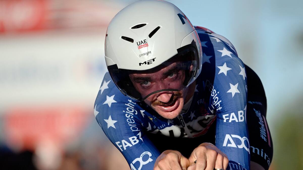 Brandon McNulty gana la crono de la Vuelta; Harold Tejada fue el mejor colombiano
