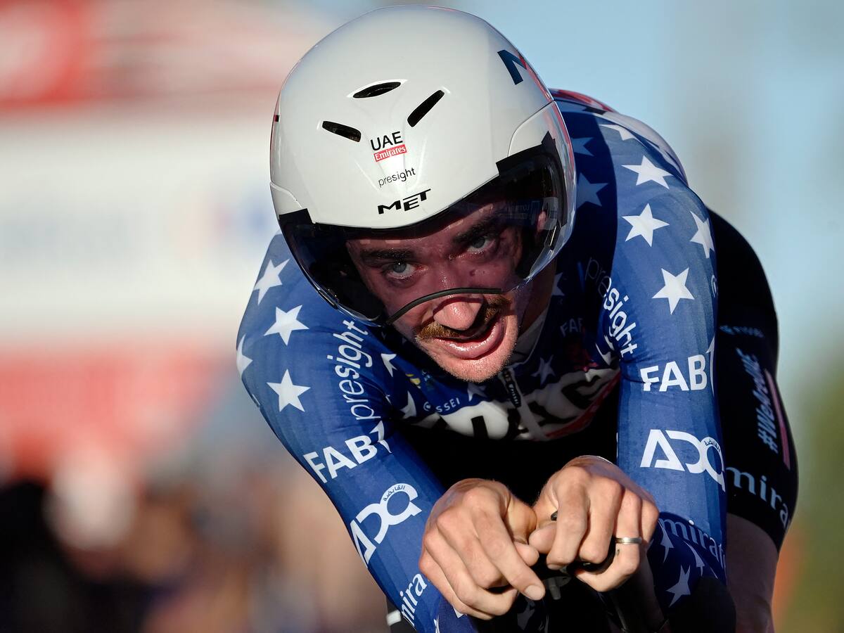 Brandon McNulty gana la crono de la Vuelta; Harold Tejada fue el mejor colombiano