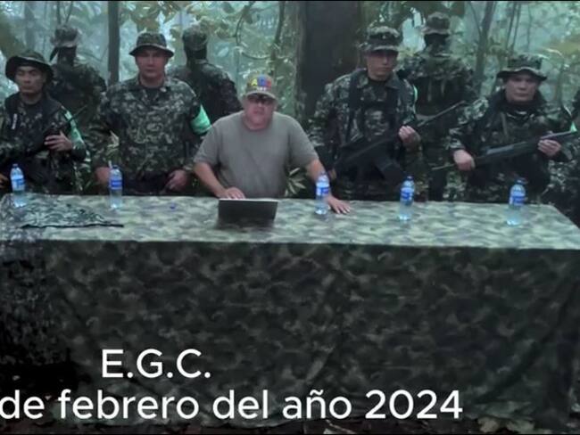 Autodefensas Gaitanistas de Colombia- pantallazo video AGC