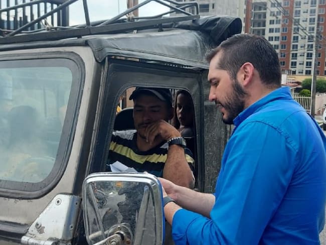 Operativos de seguridad en Chinchiná, Caldas.