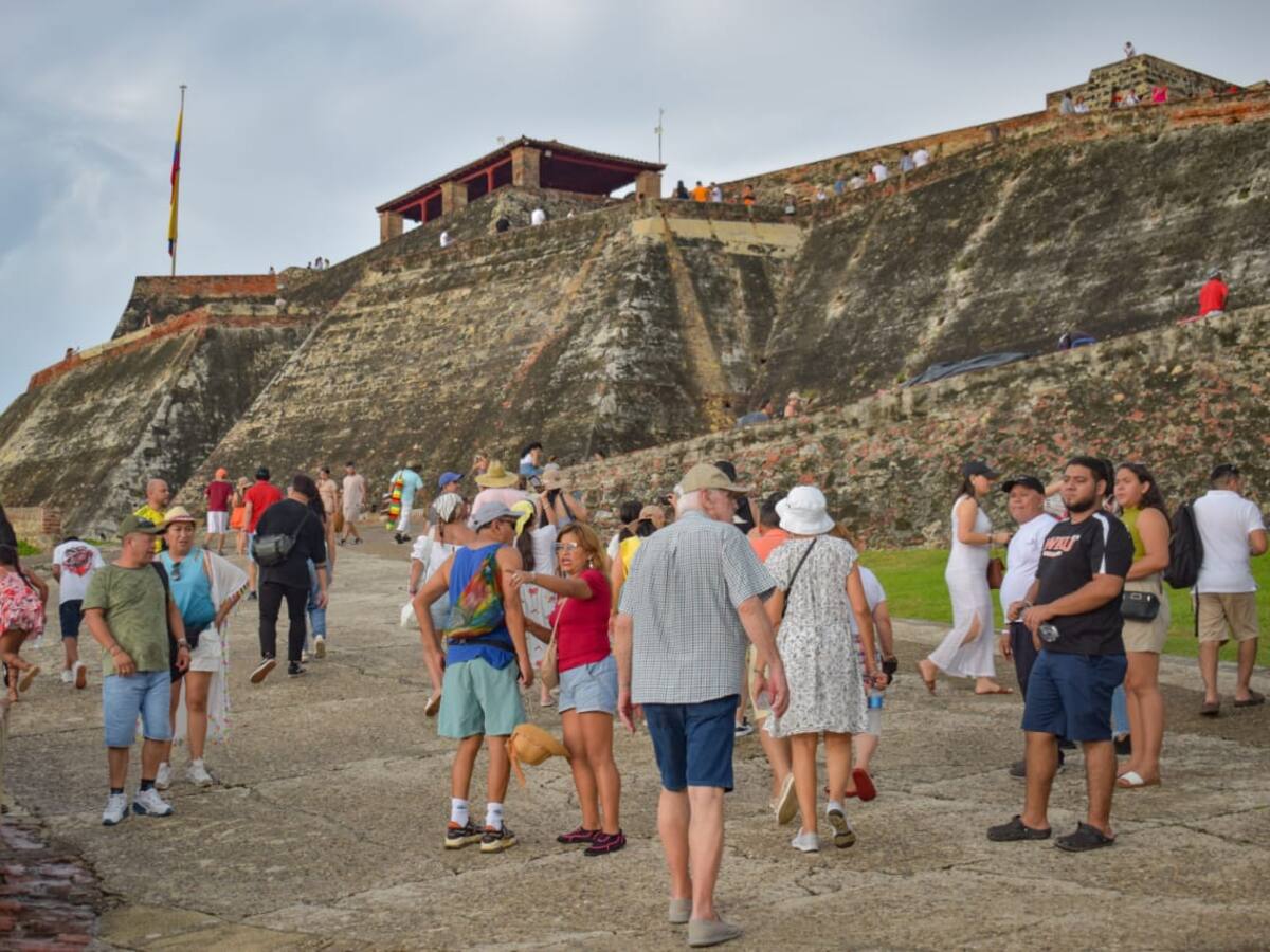 En Cartagena más de cinco mil personas visitaron gratis al Castillo de San Felipe