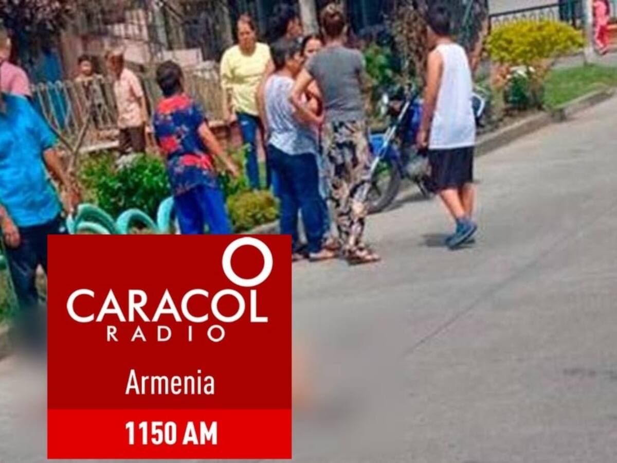 En Quimbaya, Quindío fue asesinado un hombre a plena luz del día