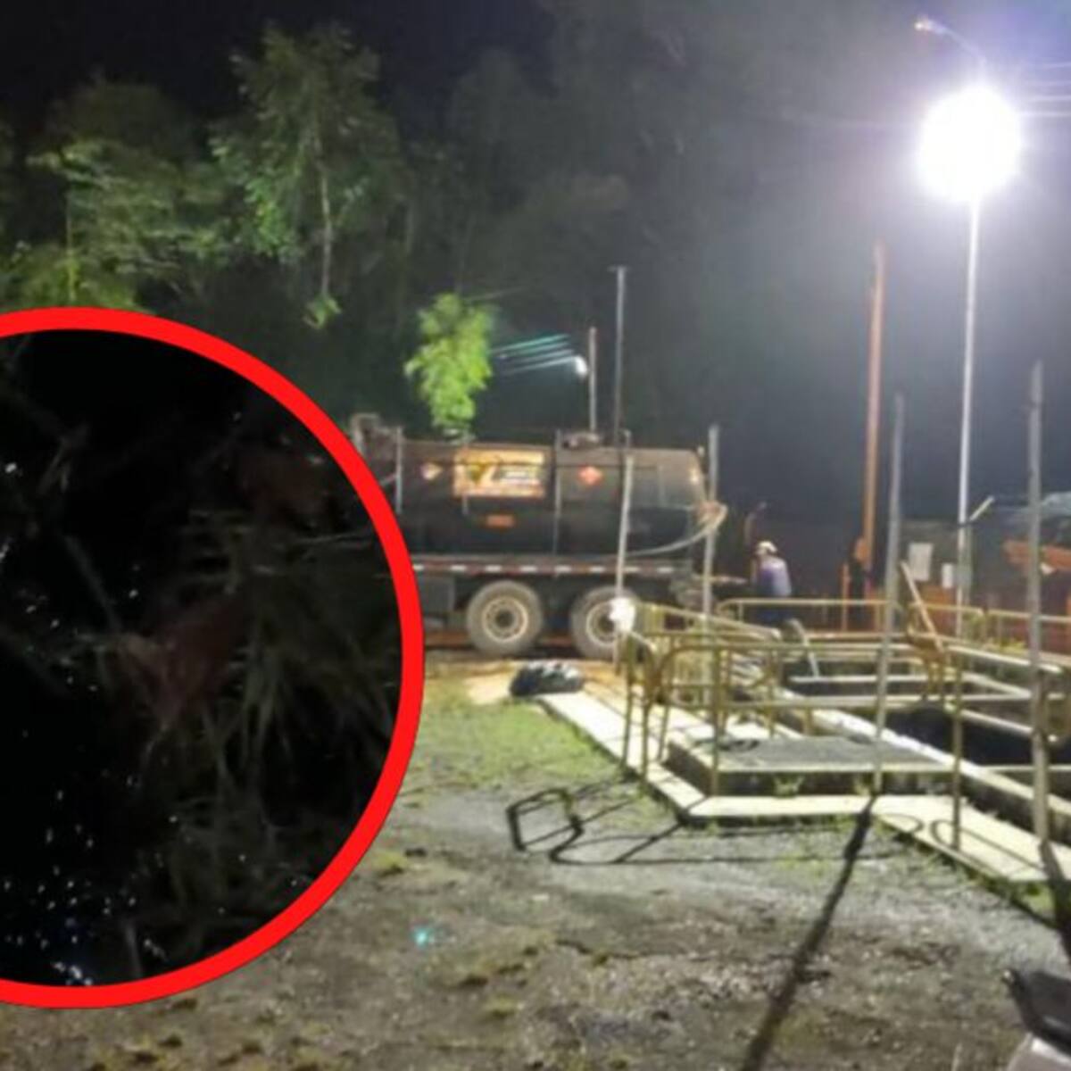 VIDEO: Otro derrame de crudo sobre quebrada