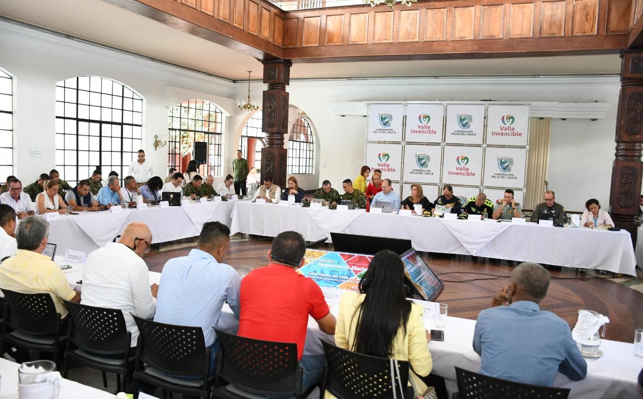 La Comisión de Seguimiento Electoral hizo una revisión de los componentes de seguridad.