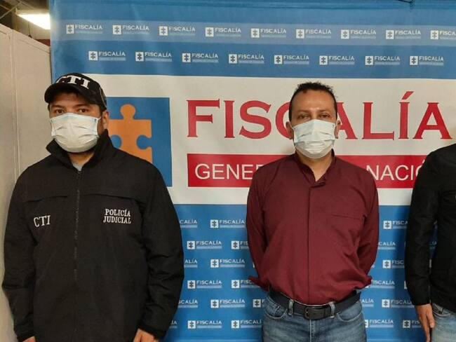 El sacerdote Freddy Martínez.