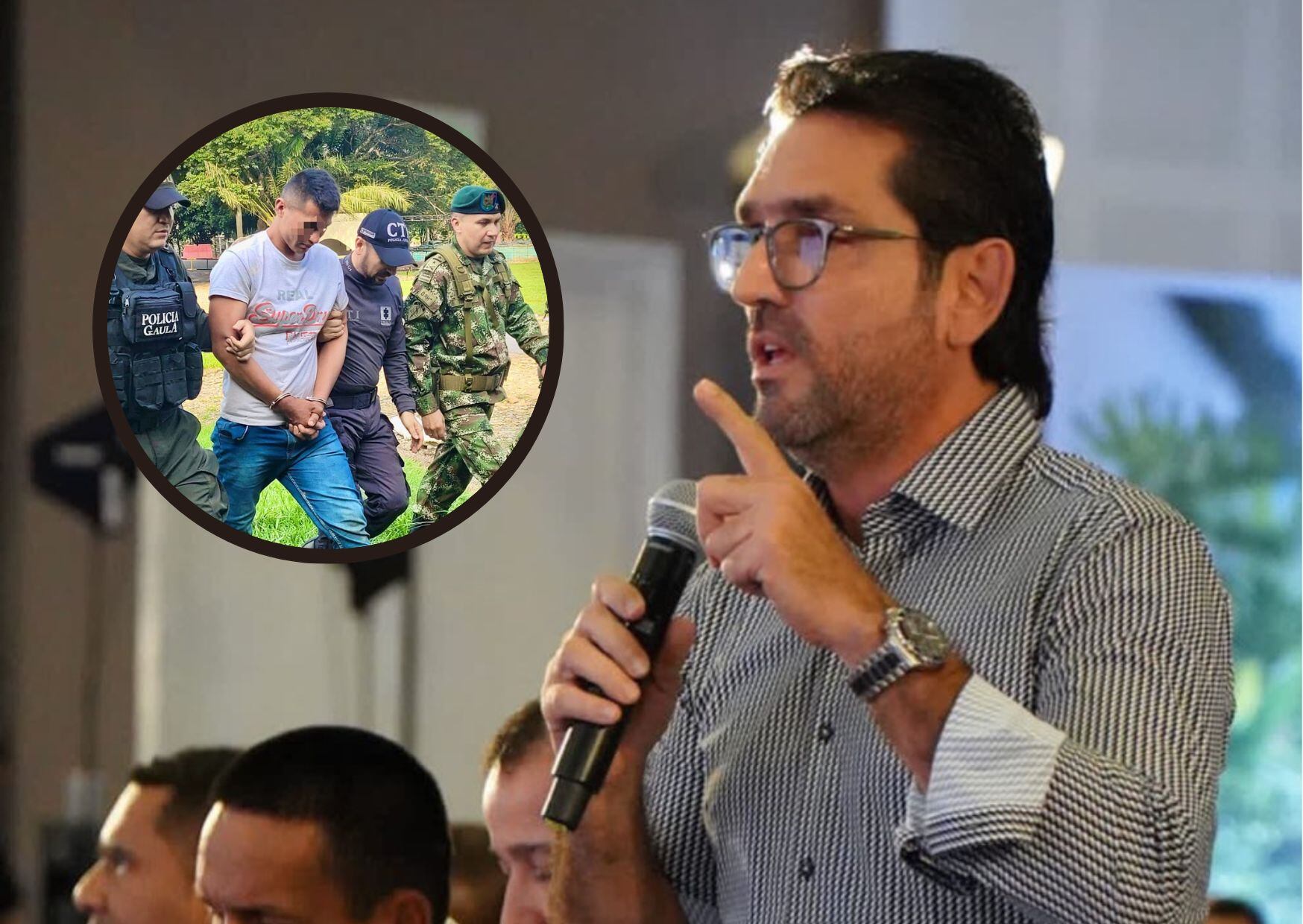 Exgobernador del Meta, Juan Guillermo Zuluaga. Tomada de redes sociales.