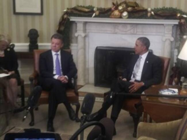 Concluyó cumbre Obama–Santos con apoyo al proceso de paz
