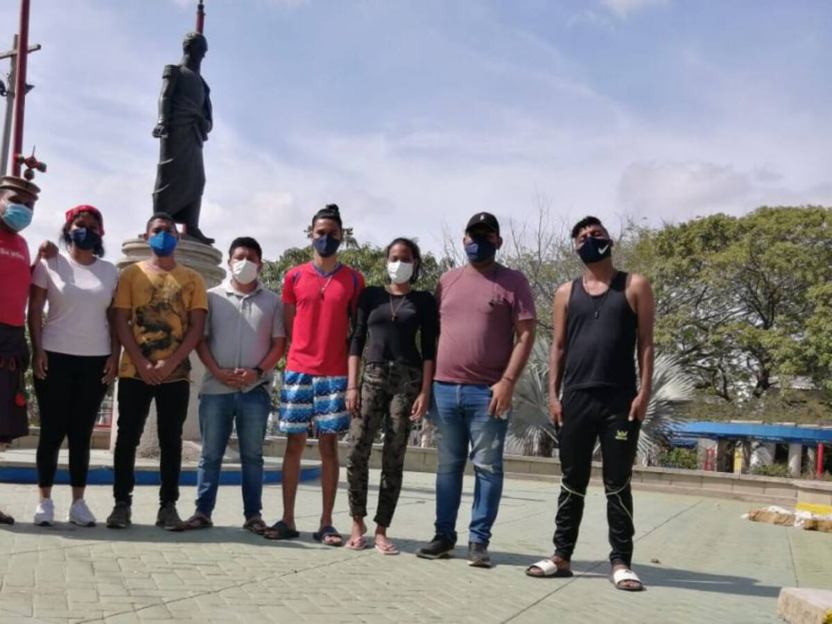 8 jóvenes en huelga de hambre por crisis social de La Guajira