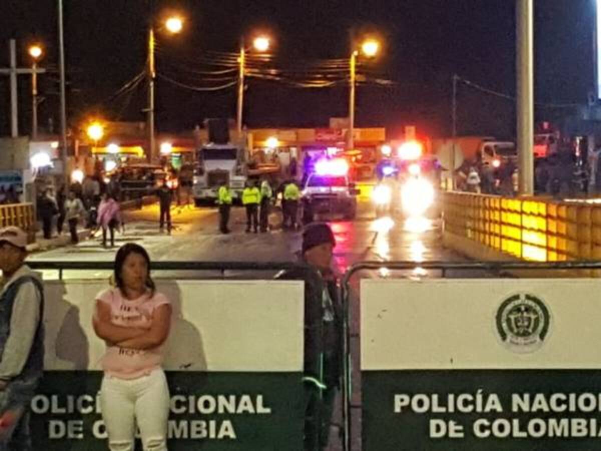 Sin contratiempos se cerro paso en Rumichaca